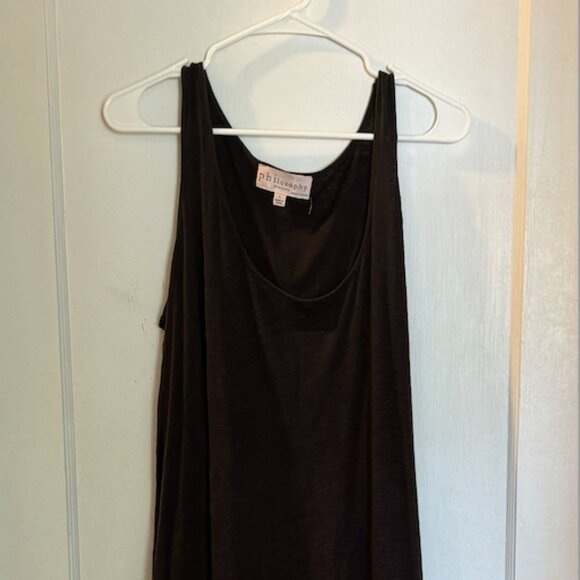 Philosophy Asymmetrical Gray Dress - Picture 1 of 6